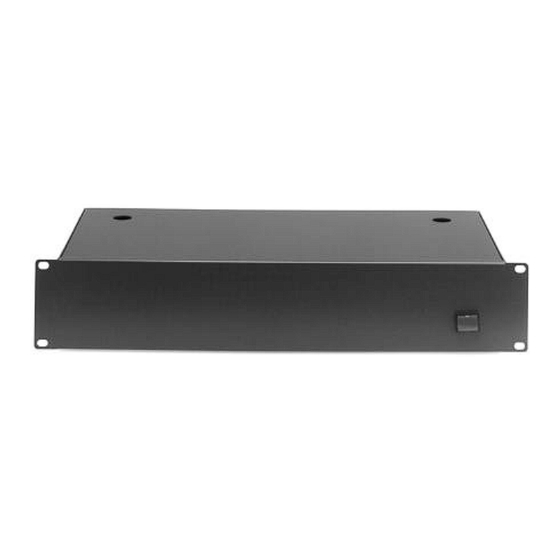 Videotec SW164OSM Bedienungsanweisung