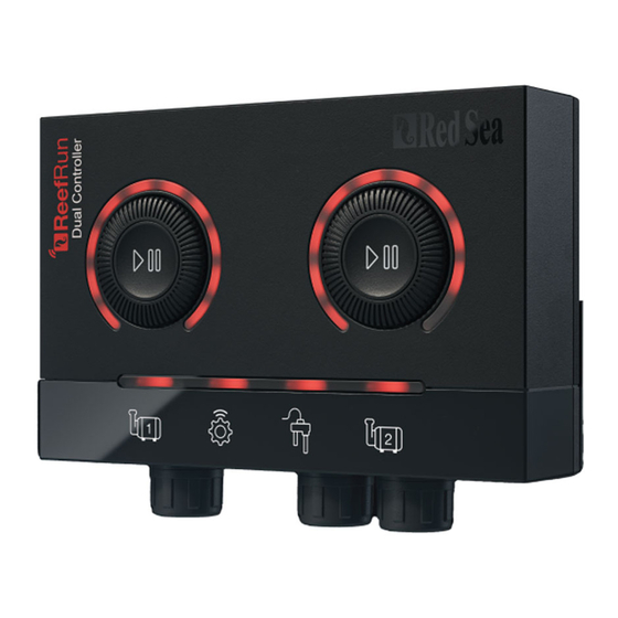 Red Sea ReefRun Dual Controller Benutzerhandbuch