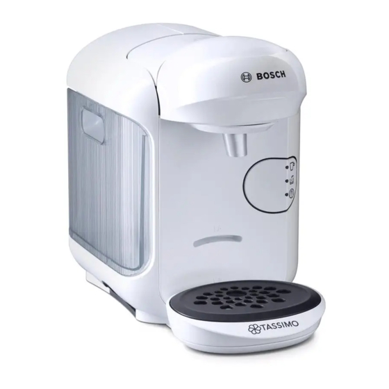 Bosch TASSIMO VIVY 2 TAS1403GB Gebrauchsanleitung