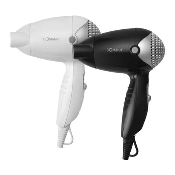 BOMANN HT 8002 CB Bedienungsanleitung Und Garantie
