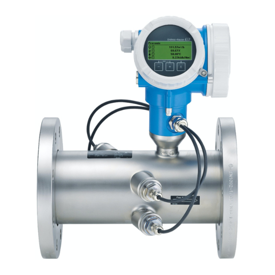 Endress+Hauser Proline Prosonic Flow B 200 Technische Information