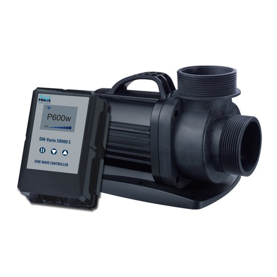 AquaForte PRIME VARIO Bedienungsanleitung