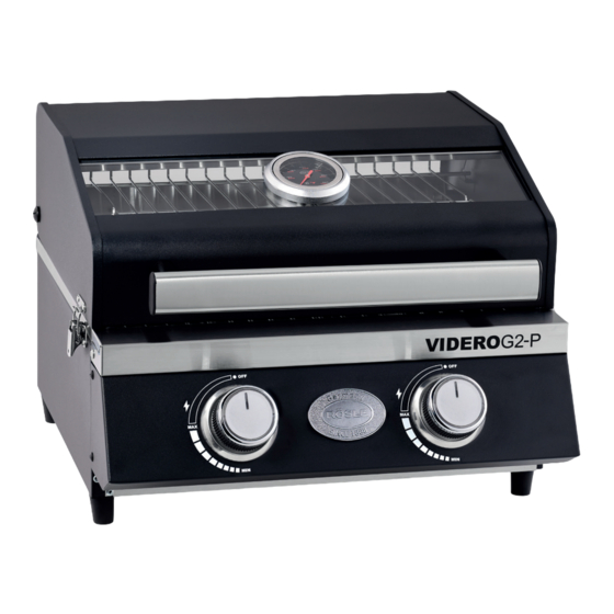 Rösle BBQ Portable Videro Pro G2-P Bedienungsanleitung