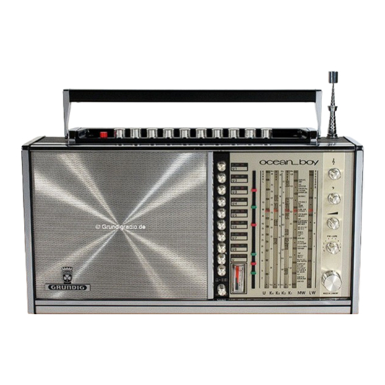 Grundig Ocean-Boy 210 Bedienungsanleitung