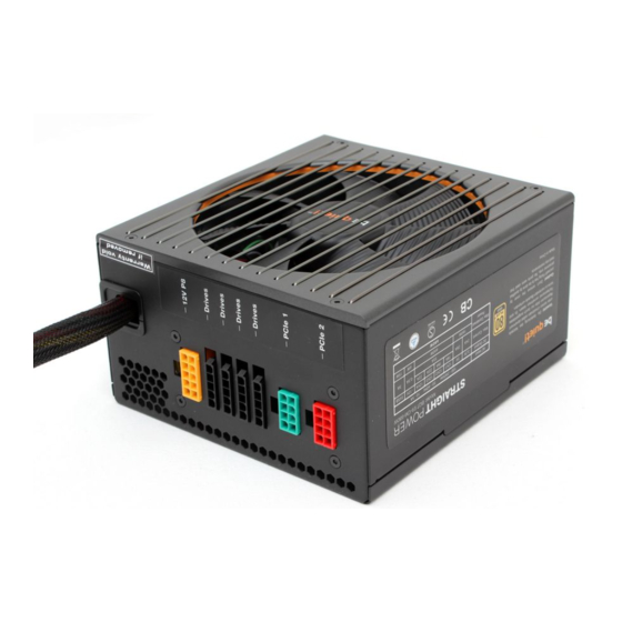 BE QUIET! E8-CM-680W Benutzerhandbuch