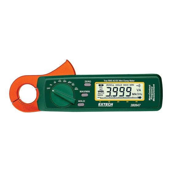 Extech Instruments 380947 Benutzerhandbuch