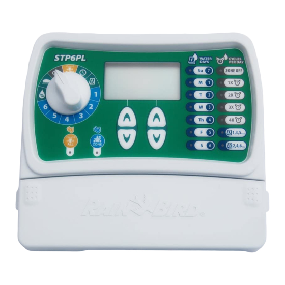 Rain Bird STP Plus Controller Schnellreferenzhandbuch