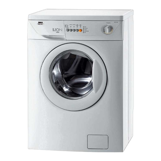 Zanussi RUBINO II 1200 Gebrauchsanweisung