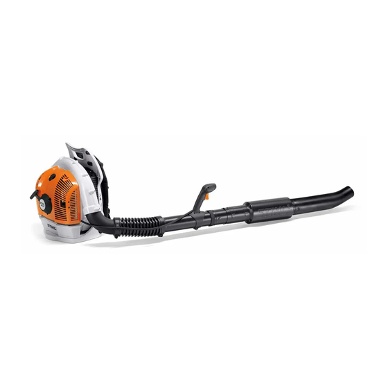 Stihl BR 500 Gebrauchsanleitung