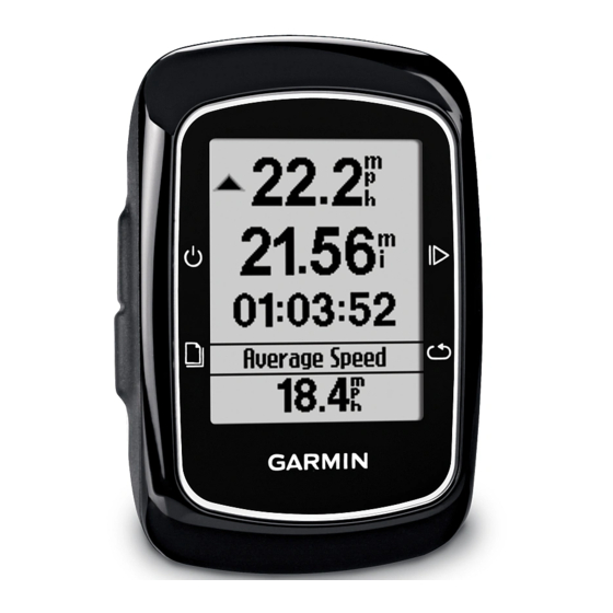 Garmin Edge 200 Handbücher