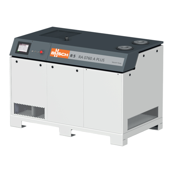 Busch R 5 RA 0760 A PLUS Betriebsanleitung