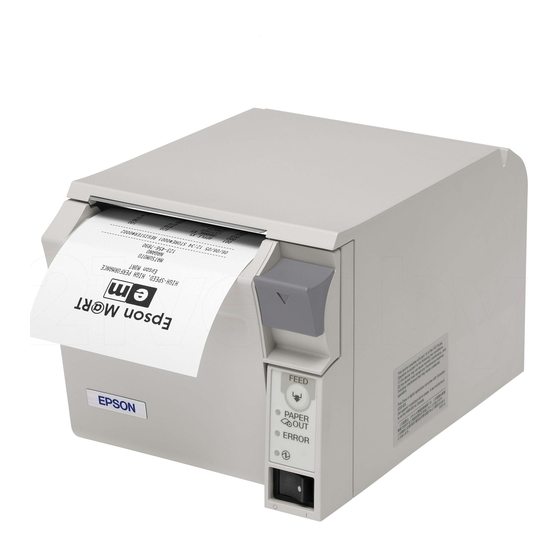 Epson TM-T70 Benutzerhandbuch