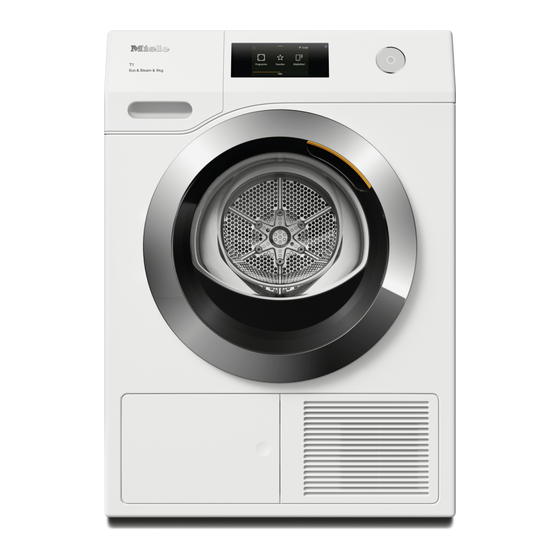 Miele TCR 790 WP Gebrauchsanweisung
