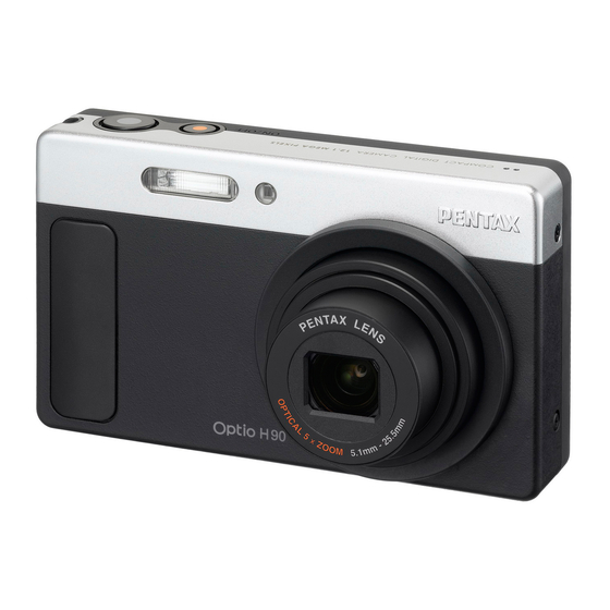 Pentax OPTIO H90 Bedienungsanleitung
