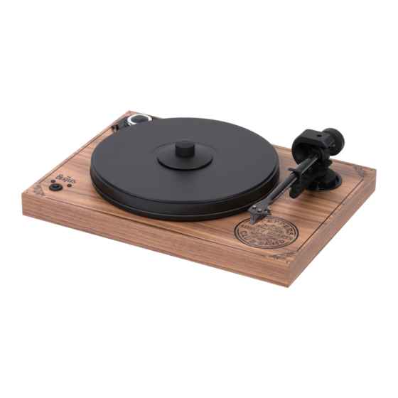 Pro-Ject Xperience SB Sgt. Pepper Edition Aufbau- Und Bedienungsanleitung