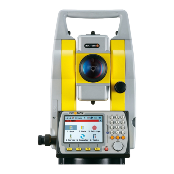 GeoMax Zoom 20 Pro Gebrauchsanweisung