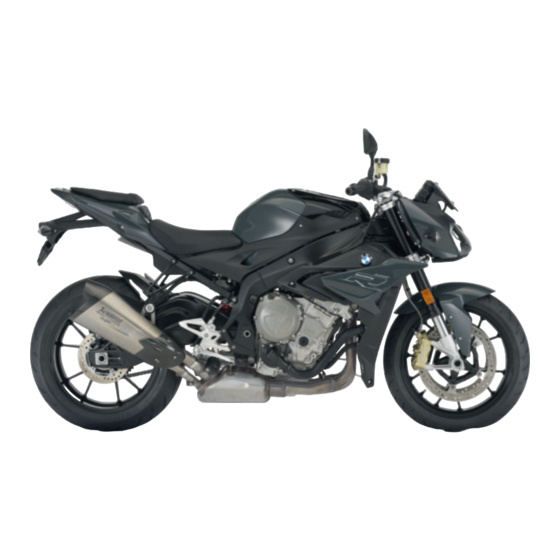 BMW S 1000R Handbücher
