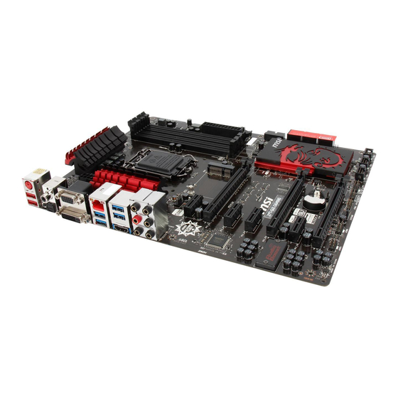 MSI Z97-G45 Gaming Handbuch