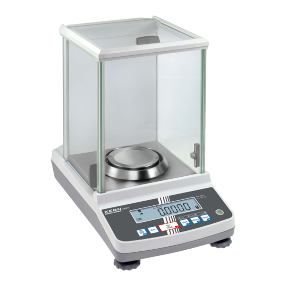 KERN abs 120-4 Bedienungsanleitung