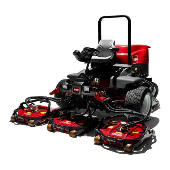 Toro Groundsmaster 4500-D Bedienungsanleitung