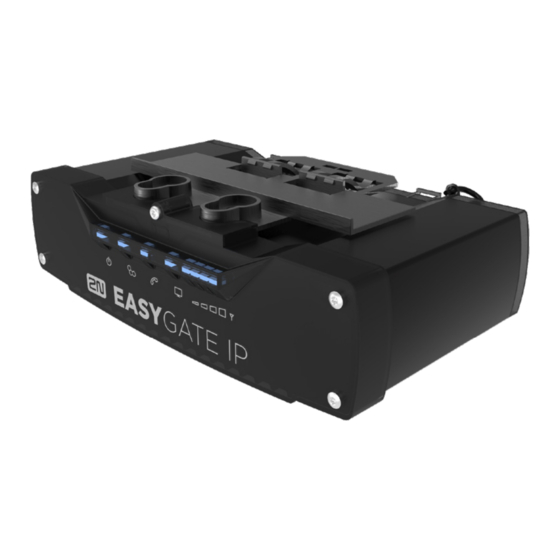 2N EasyGate IP Benutzerhandbuch
