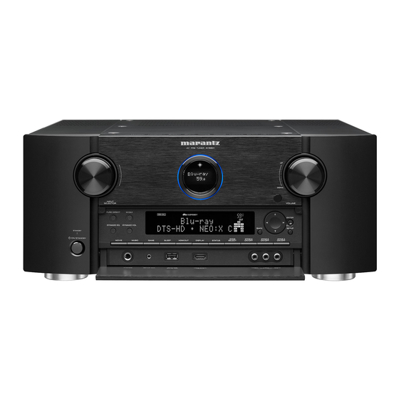 Marantz AV Vorverstärker Bedienungsanleitung