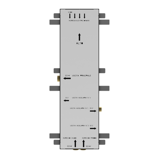 Gessi ARCHITECTURAL WELLNESS 61201 Installationsanleitung