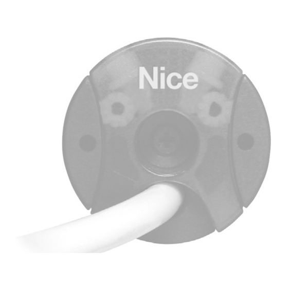 Nice Neo S Anweisungen Und Hinweise Für Die Installation Und Die Bedienung