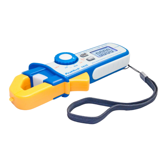 PeakTech 1635 Bedienungsanleitung