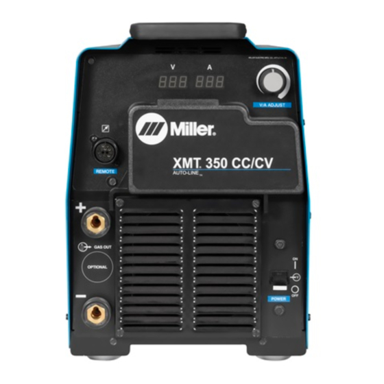 Miller XMT 350 CC/CVAuto-Line CE Handbücher
