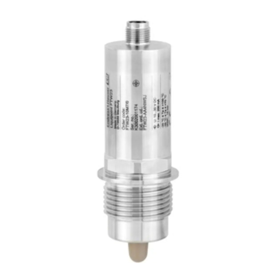 Endress+Hauser Liquipoint FTW23 Kurzanleitung