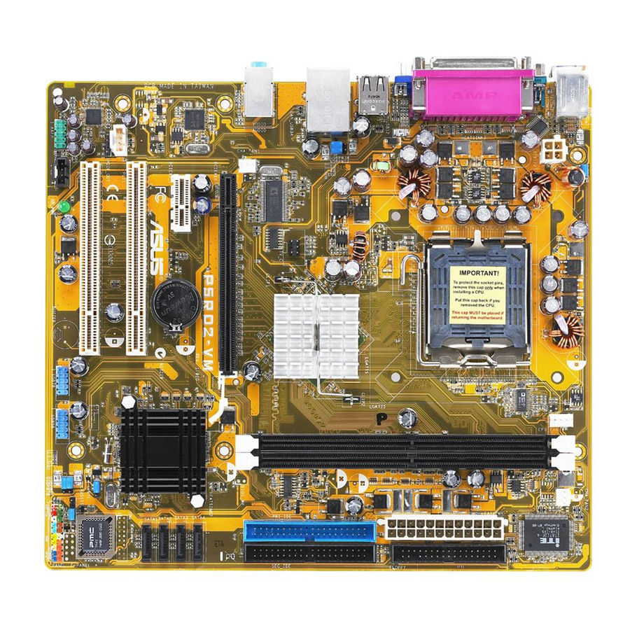 Asus P5RD2-VM Handbuch