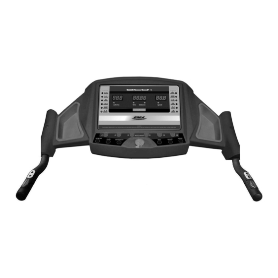 BH FITNESS G6431 Monitor Betriebsanleitung