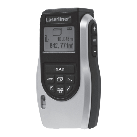 LaserLiner LaserRange-Master 40 Bedienungsanleitung
