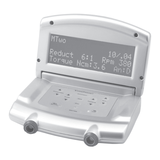 Sirona endoPocket Benutzerhandbuch Und Garantie