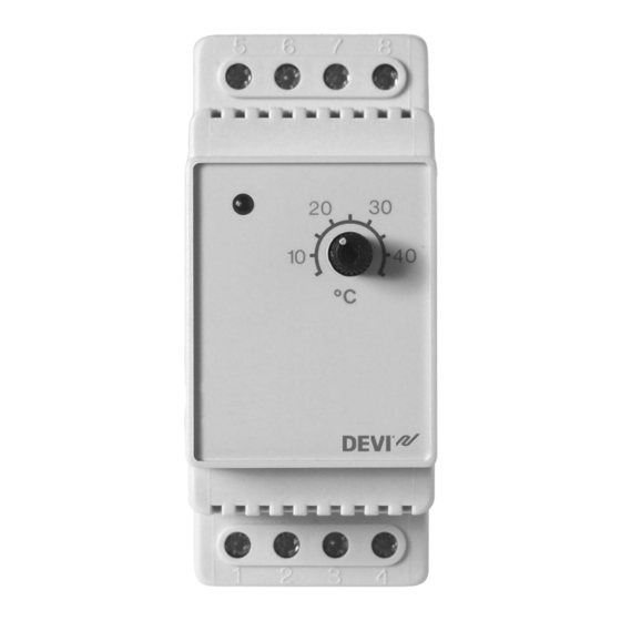 DEVI DEVIreg 330 (+5 bis +45 C) Installationshandbuch