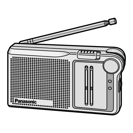 Panasonic RF-P150 Bedienungsanleitung