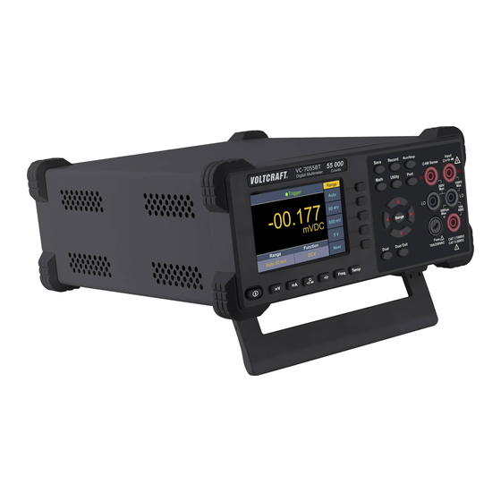 VOLTCRAFT VC-7055BT Schnellstartanleitung