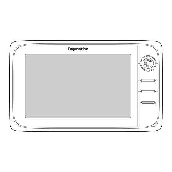 Raymarine c Series Installations- Und Bedienungsanleitung