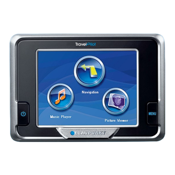 Blaupunkt TravelPilot Lucca 3.3 EE Bedienungs- Und Einbauanleitung