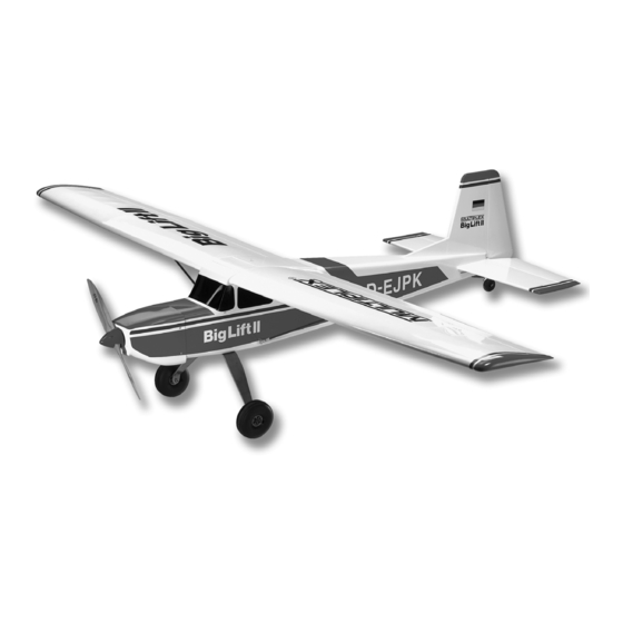 Multiplex BIG LIFT II Handbuch