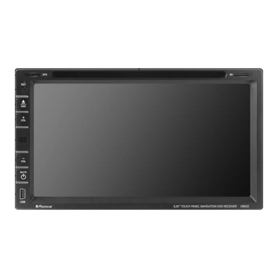 Phonocar VM 094 Gebrauchsanweisungen