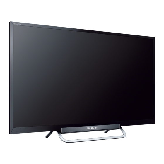 Sony BRAVIA KDL-50W68xA Handbücher