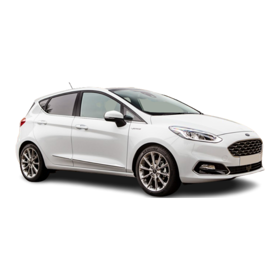 Ford FIESTA VIGNALE 2020 Betriebsanleitung