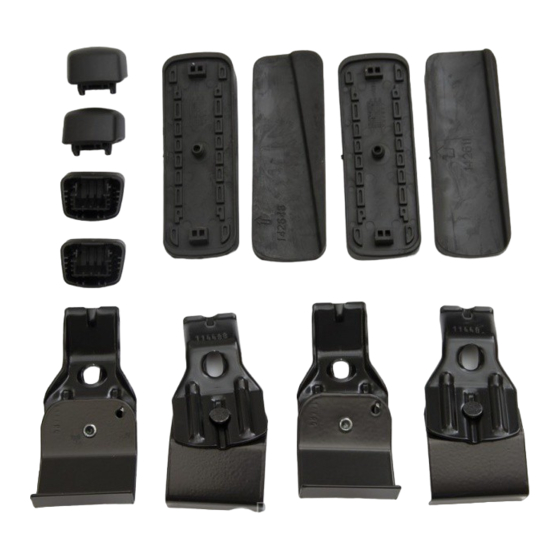 Mont Blanc MB RoofBars Flex 3 Base Unit BU1 + FK226 Montageanleitung