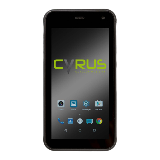 Cyrus CS 22 XCITED Bedienungsanleitung