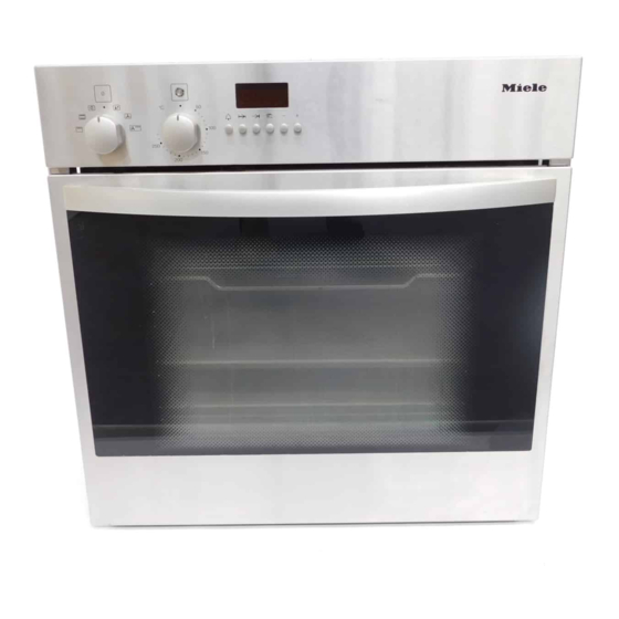 Miele H 310 Gebrauchsanweisung