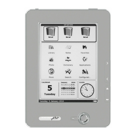 Pocketbook Pro 603 Benutzerhandbuch