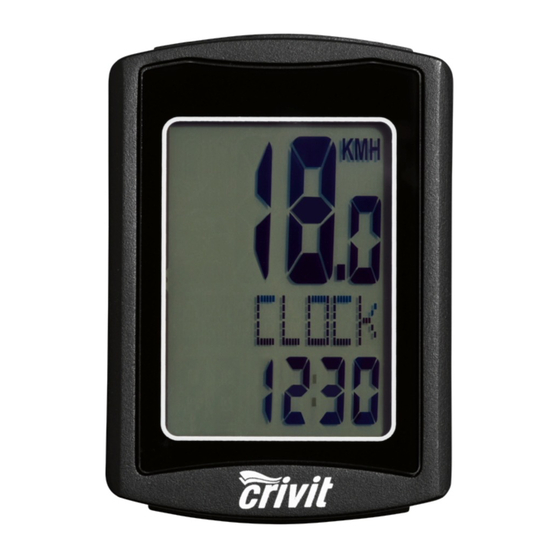 Crivit HG00734A Bedienungs- Und Sicherheitshinweise