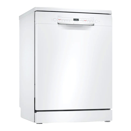 Bosch SMS2ITW04E Gebrauchsanleitung